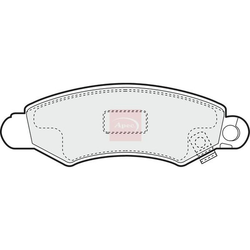 Apec Front Brake Pad Set PAD1094