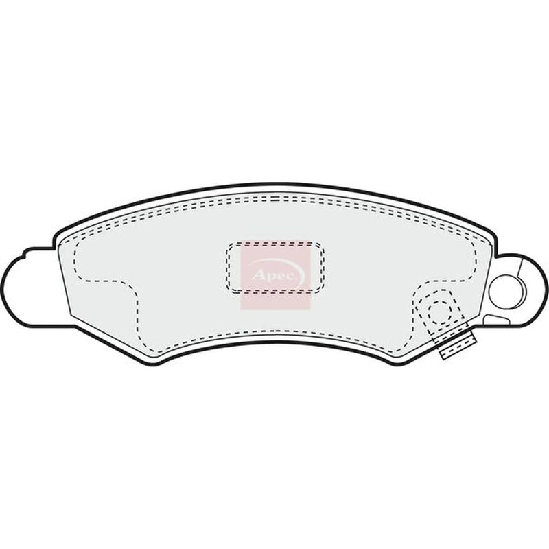 Apec Front Brake Pad Set PAD1094
