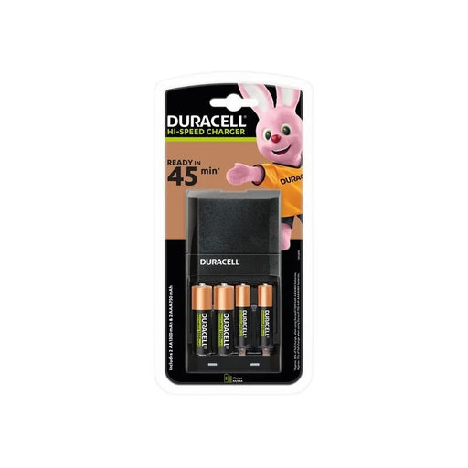 Duracell Hi-Speed Advanced Battery Charger with Batteries - S6374