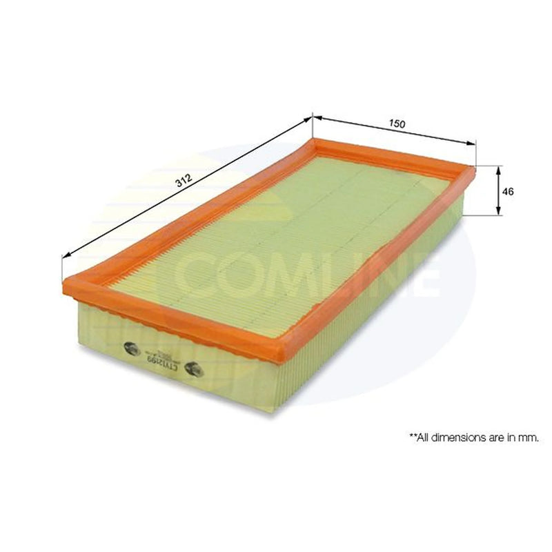 Comline Engine Air Filter CTY12199