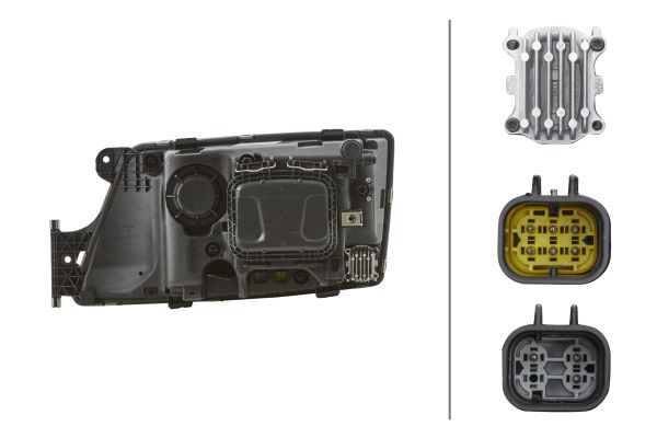 Hella Headlight Headlamp PY21W Right