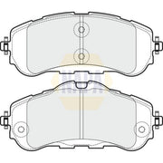 NAPA Front Brake Pad Set NBP1355