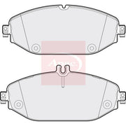 Apec Front Brake Pad Set PAD2055