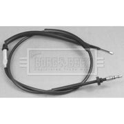 Borg & Beck Handbrake Cable Left Rear BKB2833