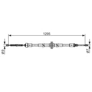 Bosch Handbrake Cable Rear 1 987 482 558