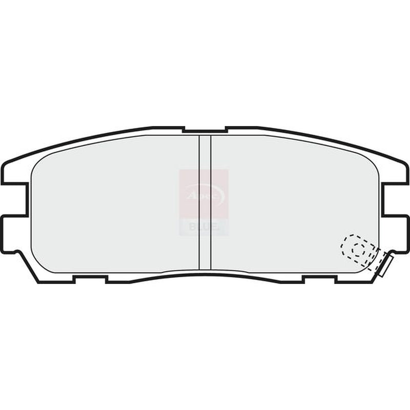 Apec Rear Brake Pad Set PD3459