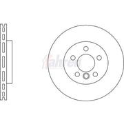 Fahren 2 x Vented Front Brake Discs FBD6730
