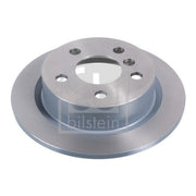 Febi 2 x Solid Rear Brake Discs 104103