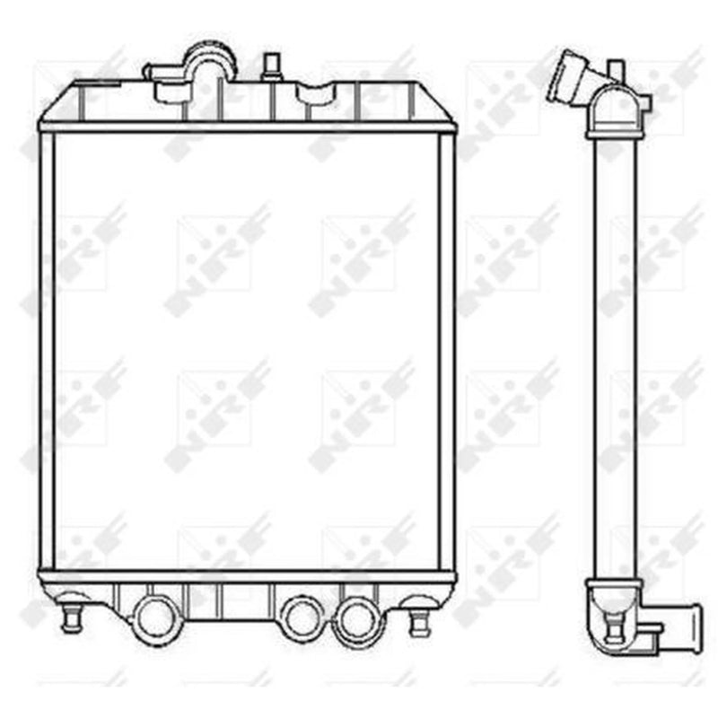 NRF Engine Radiator 53618