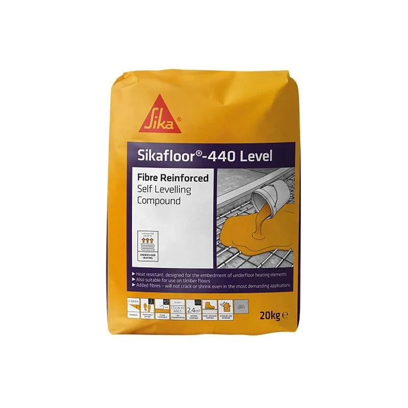 Everbuild Sika Sikafloor-440 Level 20kg Fibre Reinforced Compound