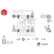 Febi Inner Rack End Right Joint Front 176547