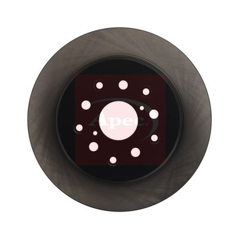 Apec 2 x Solid Rear Brake Discs DSK2148