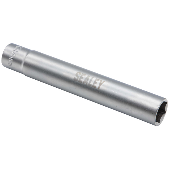 Sealey 3/8"Dr Extra-Deep Hex Socket 14mm (120mmL)