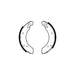 Genuine Delphi Brake Shoe Axle Set LS1232 Delphi  - Town Parts