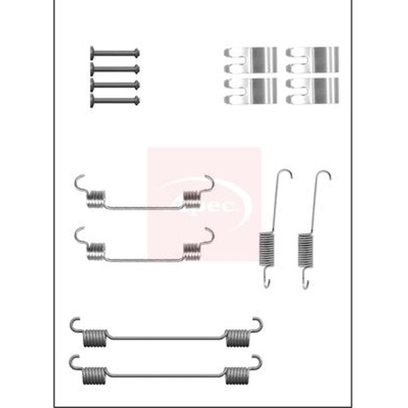 Apec Brake Shoe Accessory Kit Rear KIT2138