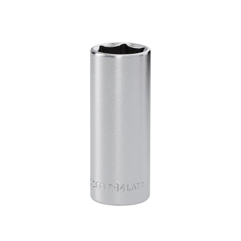 Facom R.14LAT 6 Point Deep Socket 1/4in Drive 14mm - R.14LAT