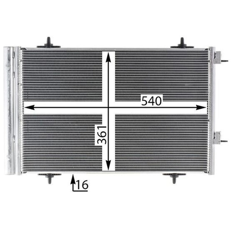 Mahle Air Conditioning Condenser AC 735 000P