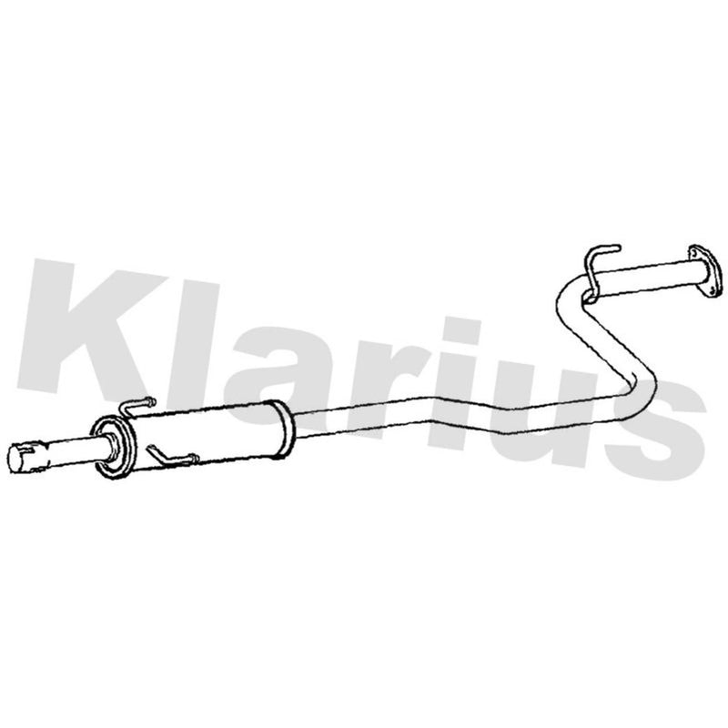 Klarius Box With Centre Pipe Centre TY788D