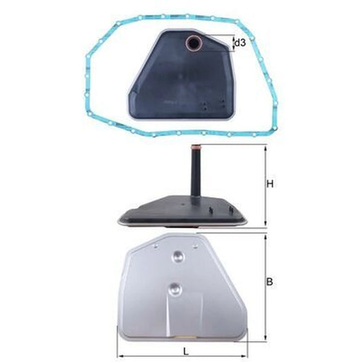 Mahle Automatic Transmission Hydraulic Filter HX 164D