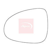 Apec Exterior Wing Mirror Glass Left AMS2663
