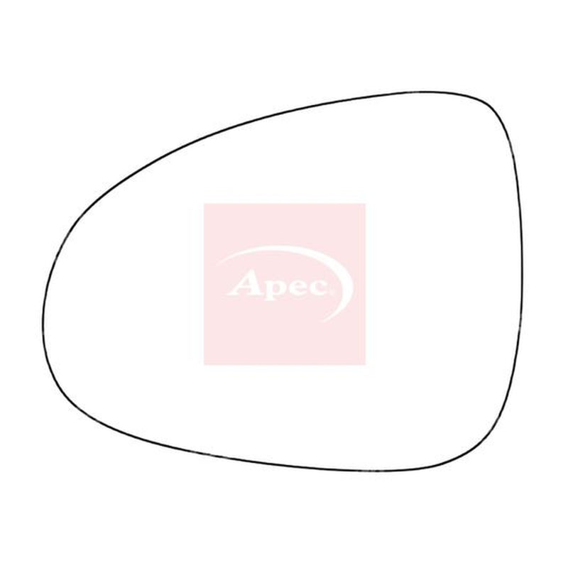 Apec Exterior Wing Mirror Glass Left AMS2663