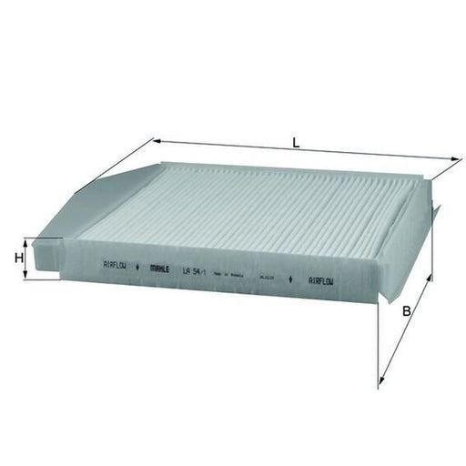Mahle Cabin Air Filter (Pollen Filter) LA 54/1