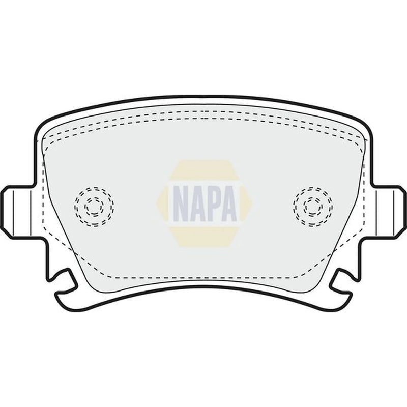 NAPA Rear Brake Pad Set NBP1511