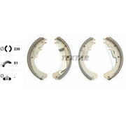 Textar Brake Shoe Set Axle Kit 91012100