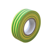 Faithfull PVC Electrical Tape Green / Yellow 19mm x 20m - FAITAPEPVCGY