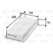 Valeo Engine Air Filter 585185