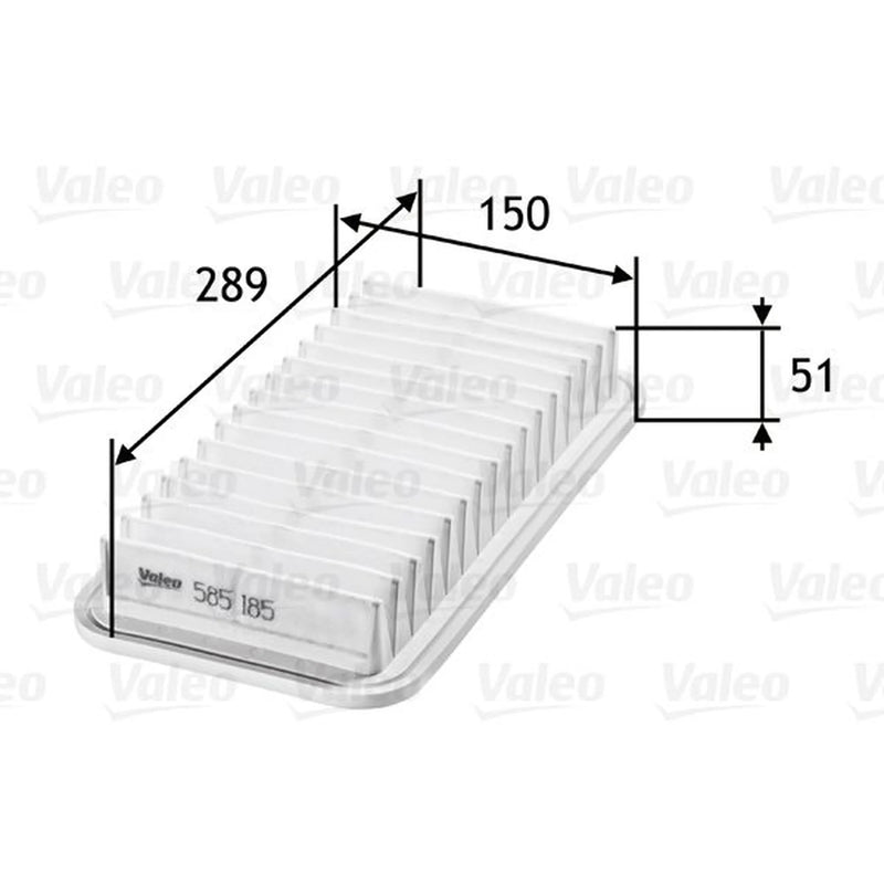 Valeo Engine Air Filter 585185