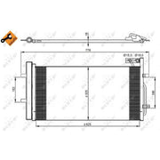 NRF Air Conditioning Condenser 350029