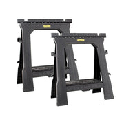 STANLEY® Hand Tools Folding Sawhorses (Twin Pack) - STST1-70713