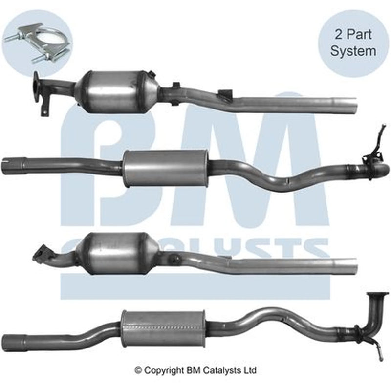 BM Catalysts Homologated Diesel Cat & Dpf BM11694H