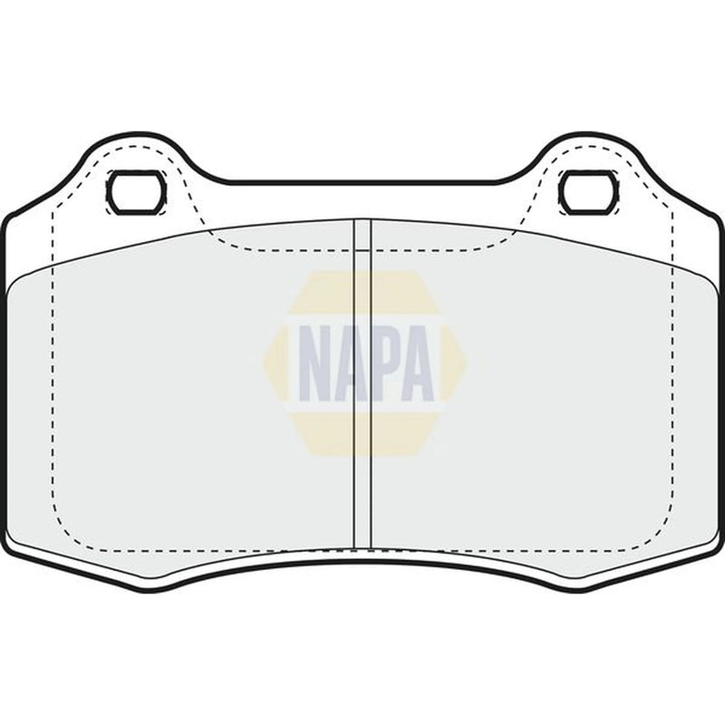 NAPA Front Brake Pad Set NBP1854