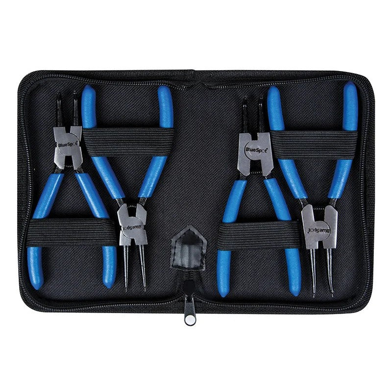 BlueSpot Tools Circlip Pliers Set, 4 Piece - 8702