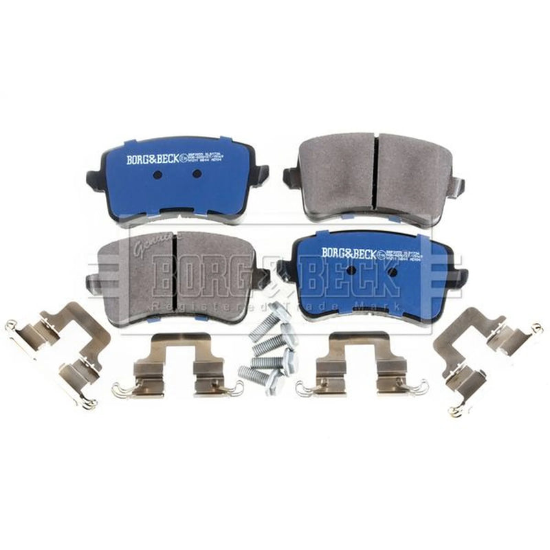 Borg & Beck 4 x Rear Brake Pad Set BBP2055