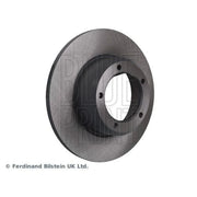 Blue Print 2 x Solid Front Brake Discs ADJ134323