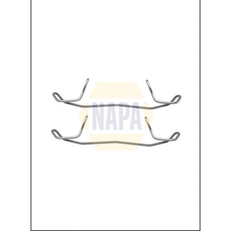 NAPA Brake Pad Accessory Fitting Kit Front NFK1351