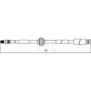 Apec Brake Hydraulic Hose Line Rear HOS3919