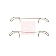 Apec Brake Pad Accessory Fitting Kit Front KIT557