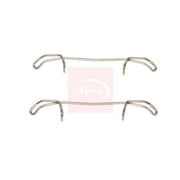Apec Brake Pad Accessory Fitting Kit Front KIT557