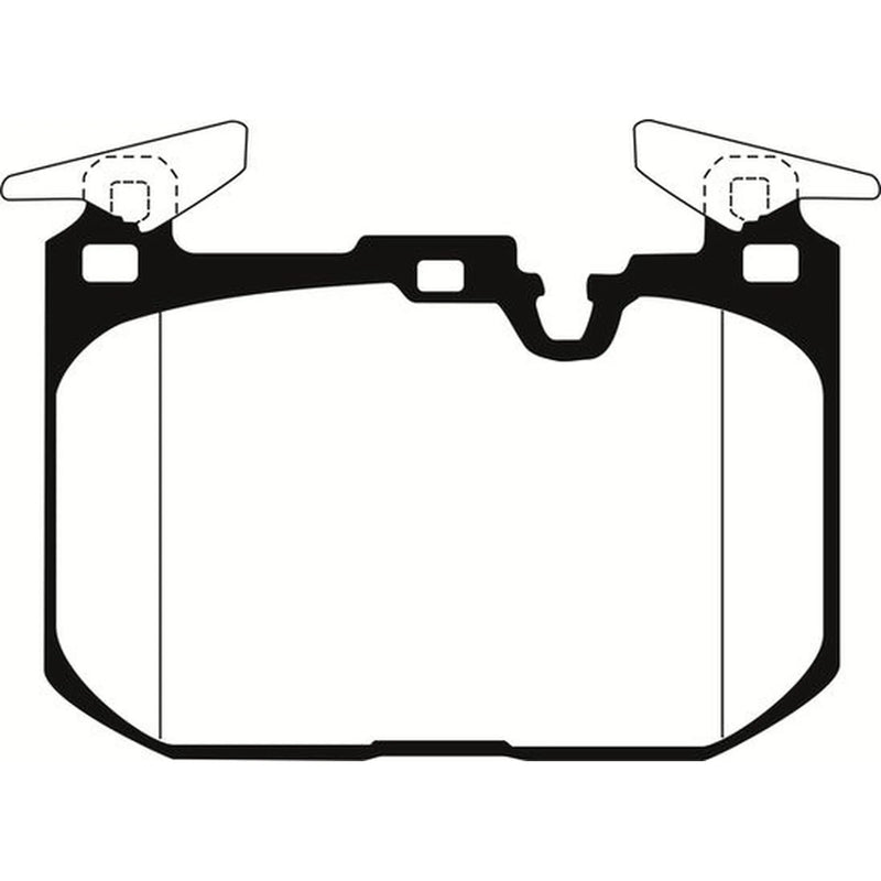 Abtex Front Brake Pad Set PLU2373
