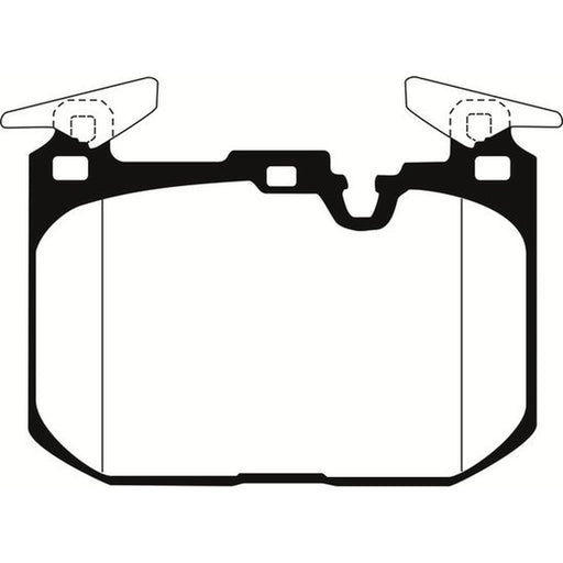 Abtex Front Brake Pad Set PLU2373