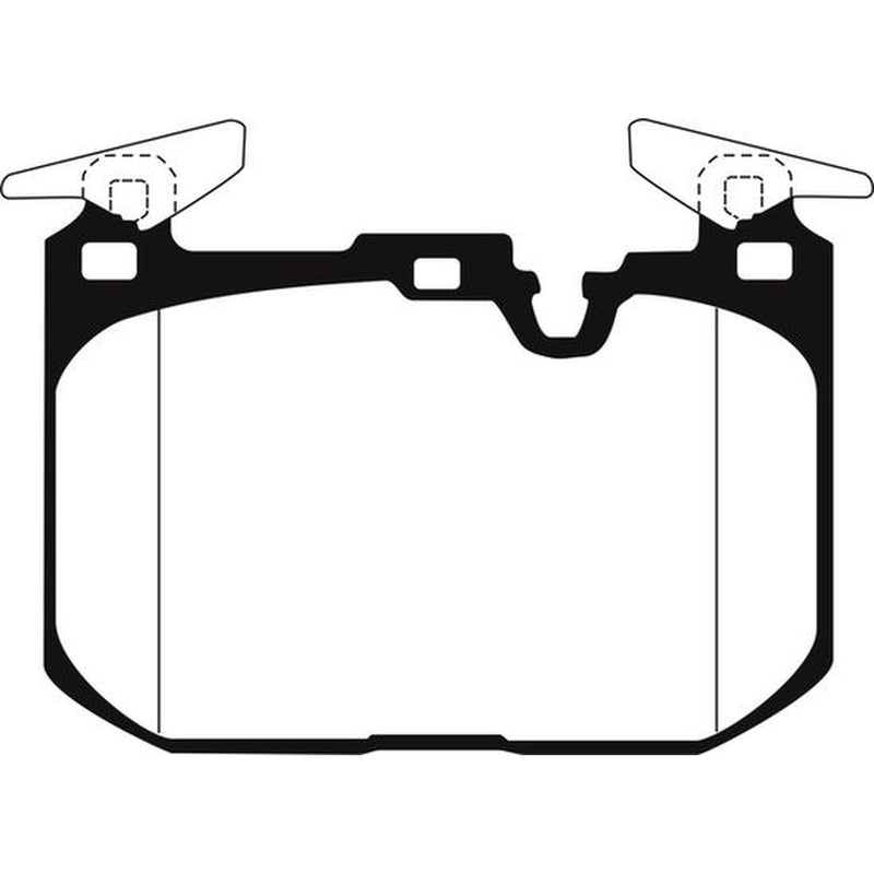Abtex Front Brake Pad Set PLU2373