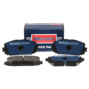 Borg & Beck 4 x Front Brake Pad Set BBP2073