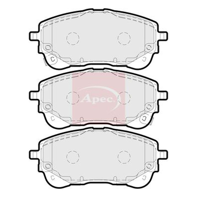 Apec Front Brake Pad Set PAD2317