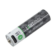 Lighthouse AA USB-C Rechargeable Li-ion Battery Pack of 4 - L/HBATUSBAA