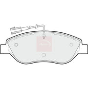 Apec Front Brake Pad Set PAD1275