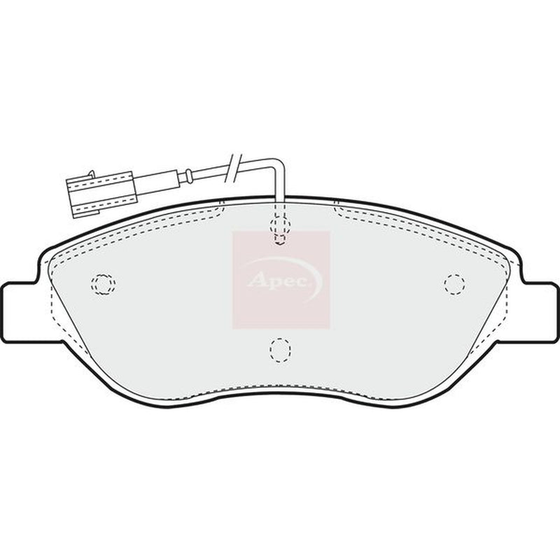 Apec Front Brake Pad Set PAD1275